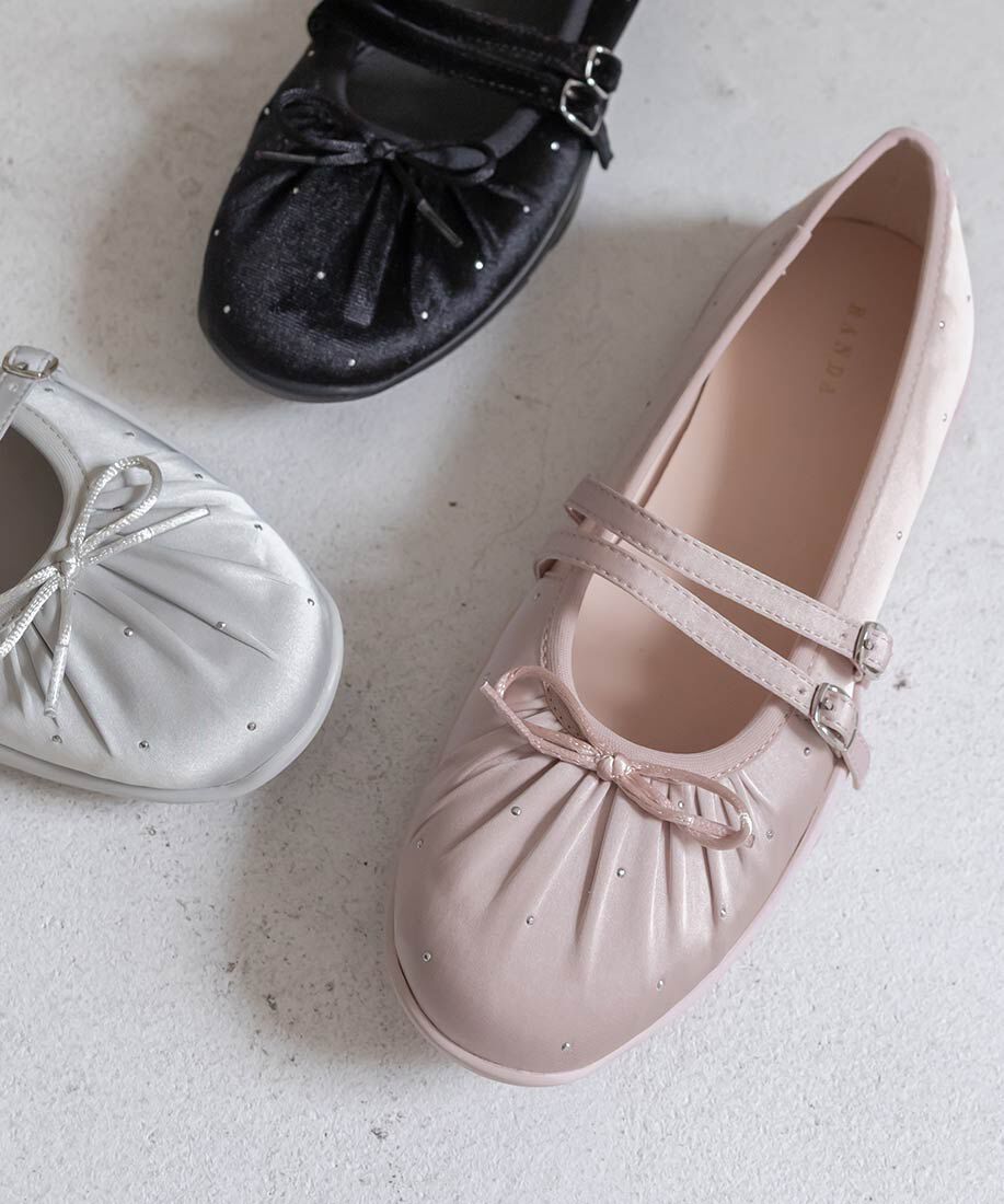  「トゥシューズライクスニーカー」|パンプス|