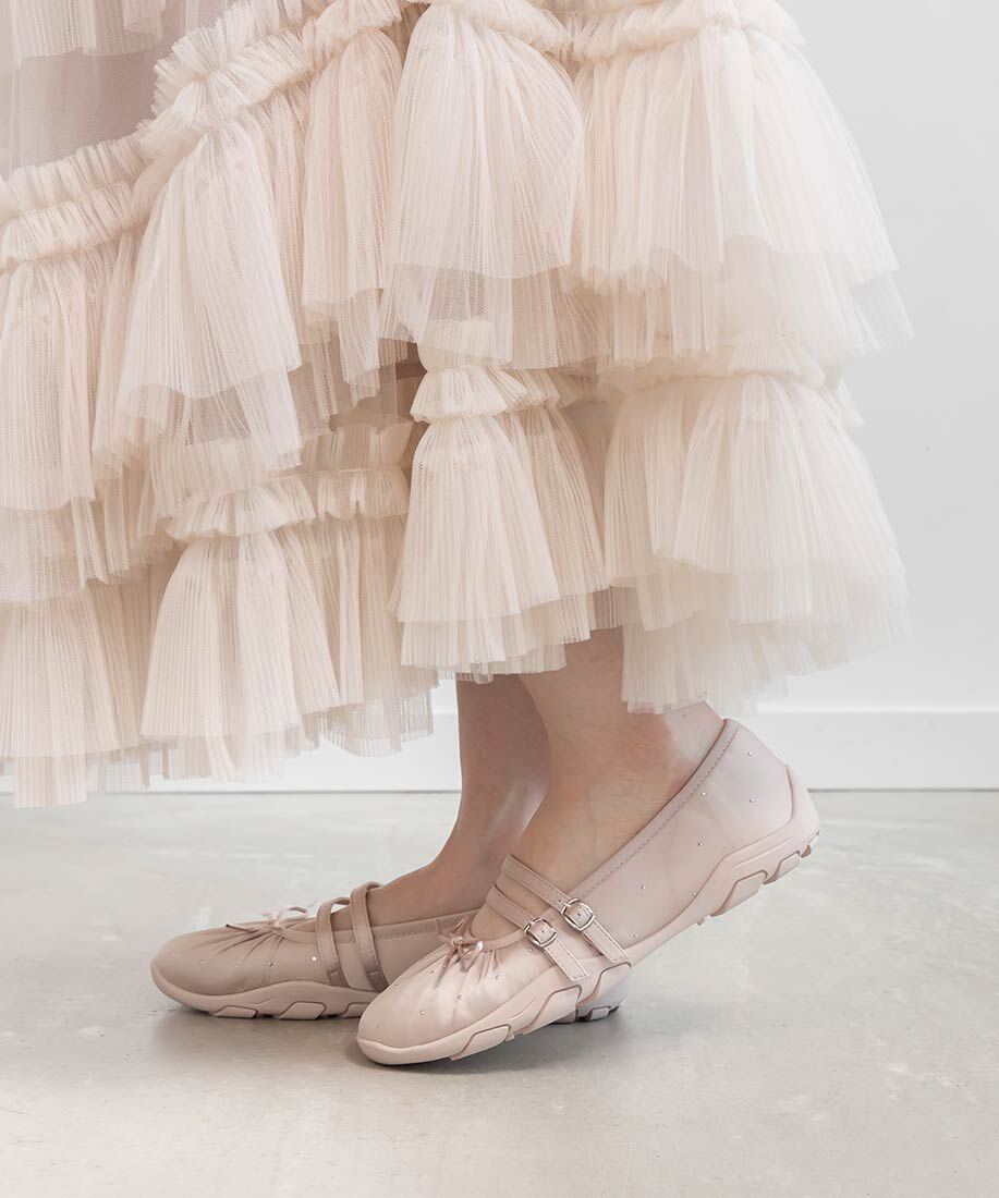  「トゥシューズライクスニーカー」|パンプス|