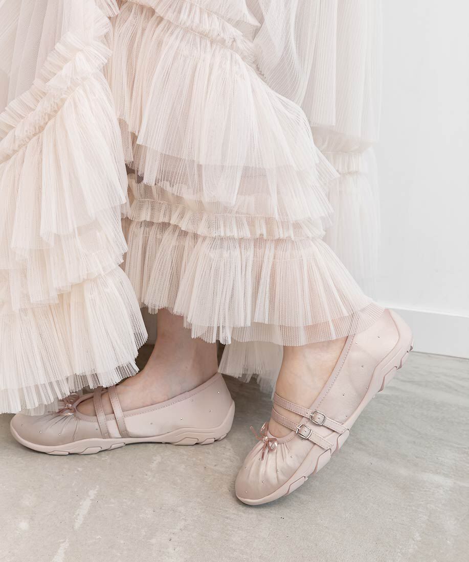  「トゥシューズライクスニーカー」|パンプス|