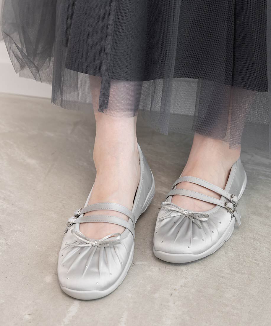  「トゥシューズライクスニーカー」|パンプス|