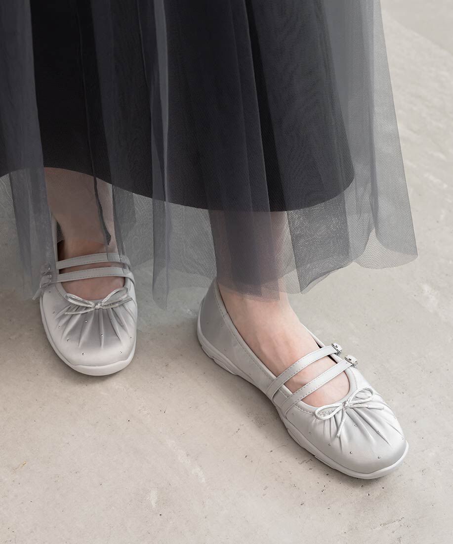  「トゥシューズライクスニーカー」|パンプス|