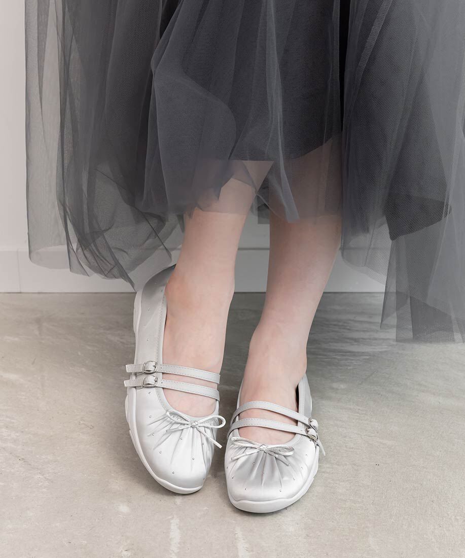  「トゥシューズライクスニーカー」|パンプス|