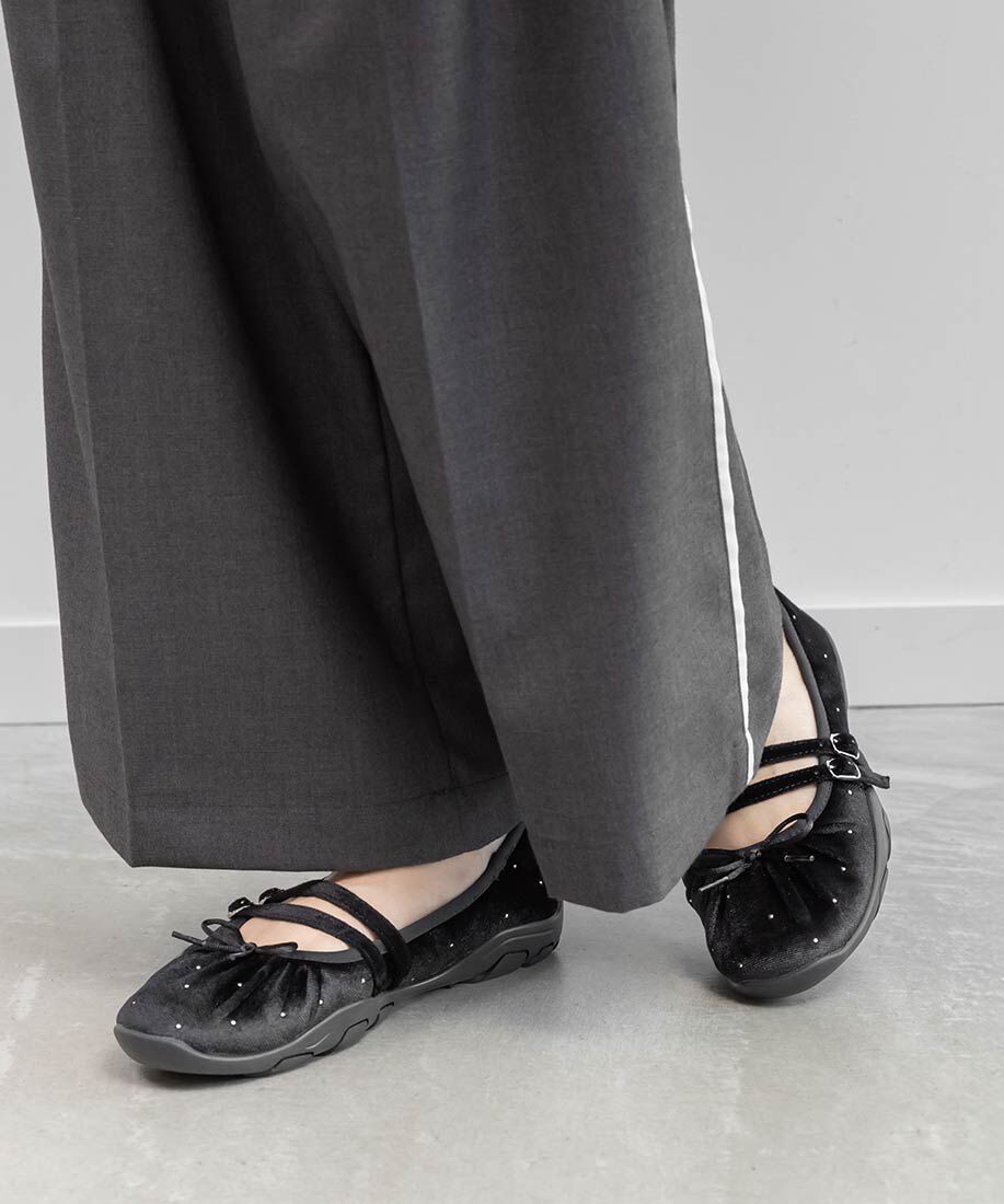  「トゥシューズライクスニーカー」|パンプス|