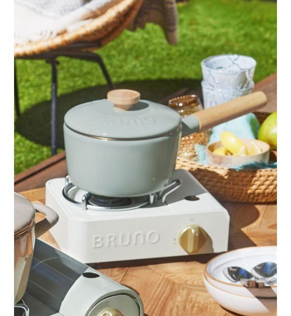 BRUNO「ホーロー片手鍋 16cm」|食器・キッチングッズ|