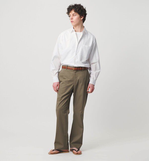 UNITED ARROWS「カリビアーナミルズ ポプリン レギュラーカラーシャツ」|シャツ・ブラウス|