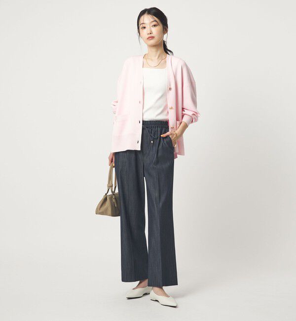 UNITED ARROWS green label relaxing「［size SHORT/TALLあり］ニーハイフレアパンツ デニム 2 ストレッチ」|デニム|