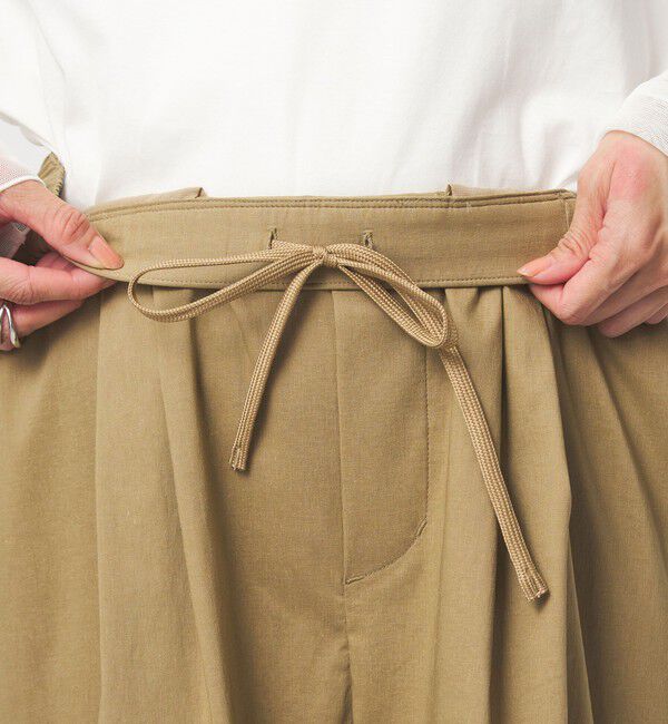 UNITED ARROWS green label relaxing「［size SHORT/TALLあり］オルマイ LI/MIX ワイド パンツ」|その他|