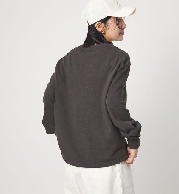 UNITED ARROWS green label relaxing「【WEB限定】＜at ease＞シャーリング スウェット プルオーバー」|スウェット・ジャージ|