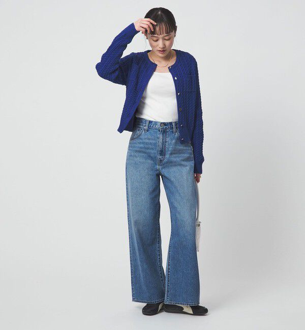 UNITED ARROWS green label relaxing「ケーブル ニット カーディガン ウォッシャブル」|カーディガン|