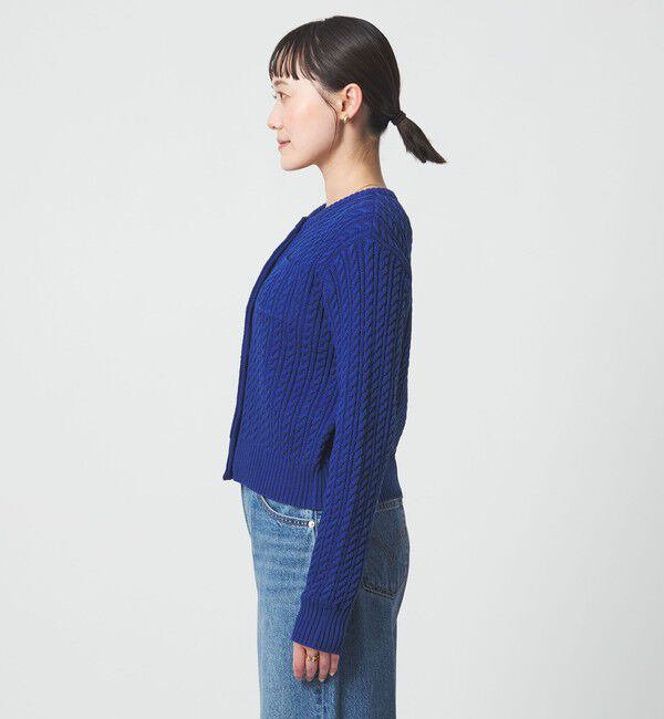 UNITED ARROWS green label relaxing「ケーブル ニット カーディガン ウォッシャブル」|カーディガン|