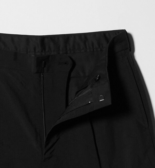 UNITED ARROWS green label relaxing「ナイロンオックス 1プリーツ W3 ワイドパンツ -撥水-」|その他|