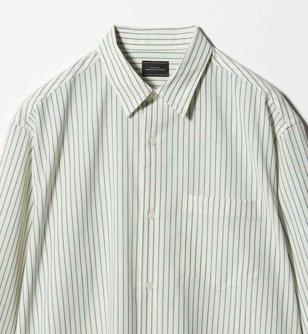 UNITED ARROWS green label relaxing「ウォッシャブル トロ パターン ジャストルーズ シャツ -ストレッチ-」|シャツ・ブラウス|