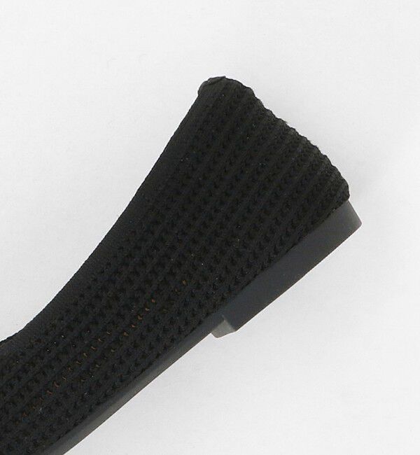 UNITED ARROWS green label relaxing「ウェルネスシアー スクエア V フラットシューズ / ニットシューズ」|ローファー|