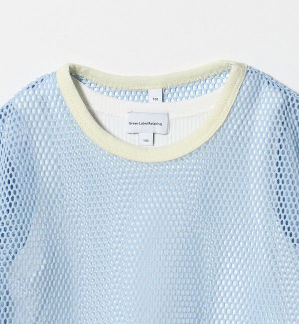 UNITED ARROWS green label relaxing「メッシュTシャツ＋タンクトップ セット / キッズ  100cm-130cm」|Tシャツ・カットソー|