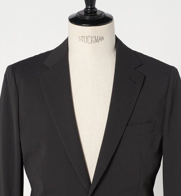 UNITED ARROWS green label relaxing「A+ ラッカンジャージ 2B スタンダード セットアップジャケット -ウォッシャブル・ストレッチ・吸水速乾-」|テーラードジャケット|