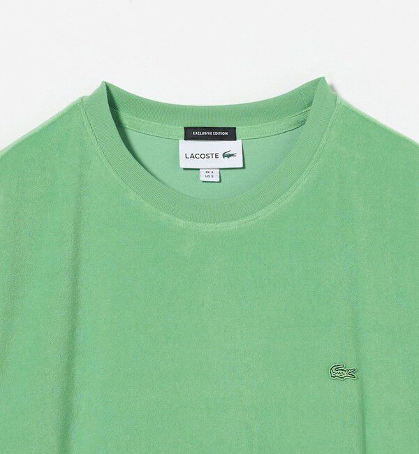 BEAUTY&YOUTH UNITED ARROWS「＜LACOSTE for BEAUTY&YOUTH＞ 1トーン パイル Tシャツ」|Tシャツ・カットソー|