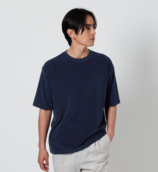BEAUTY&YOUTH UNITED ARROWS「＜LACOSTE for BEAUTY&YOUTH＞ 1トーン パイル Tシャツ」|Tシャツ・カットソー|