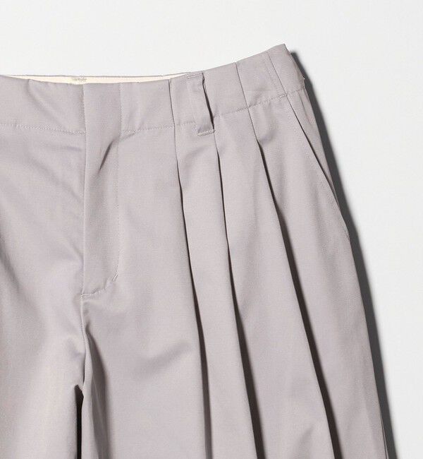 BEAUTY&YOUTH UNITED ARROWS「【WEB限定】バレルワイドチノパンツ ウォッシャブル」|チノ|