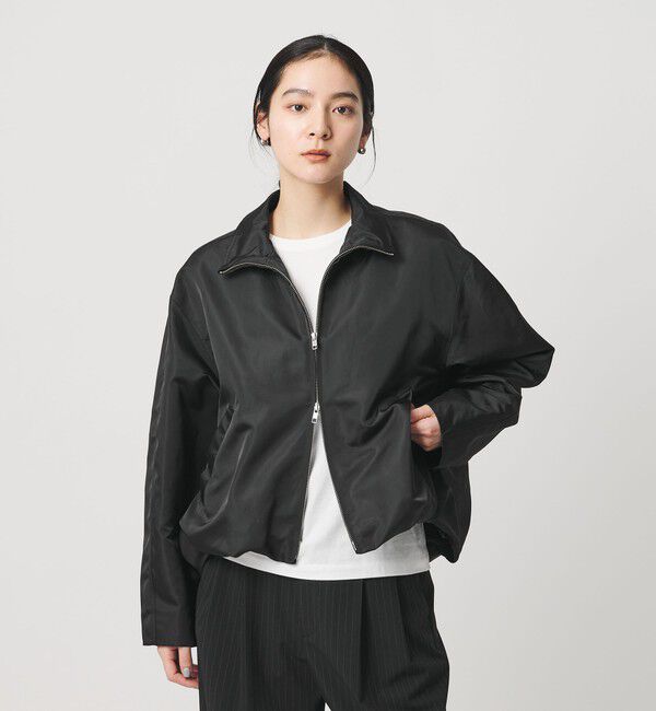 BEAUTY&YOUTH UNITED ARROWS「ポリエステル スタンドカラー ブルゾン」|ブルゾン・スタジャン|