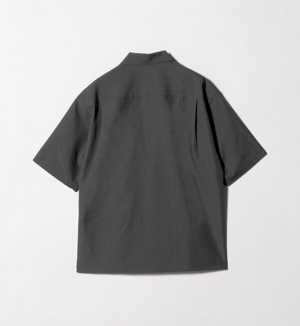 BEAUTY&YOUTH UNITED ARROWS「KOMATSU PACK キャンプカラー ショートスリーブ シャツ GRANDE型 セットアップ対応 撥水 ウォッシャブル」|シャツ・ブラウス|