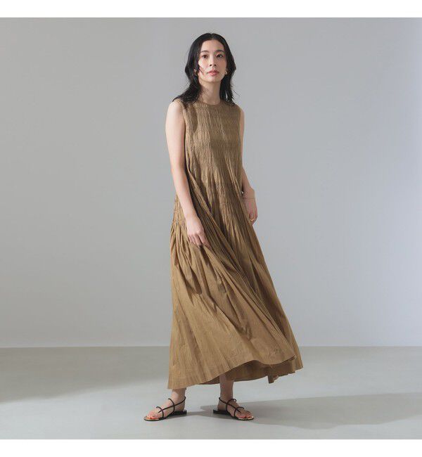 Demi-Luxe BEAMS 「ne Quittez pas / ボイル シャーリング ワンピース」|ワンピース|