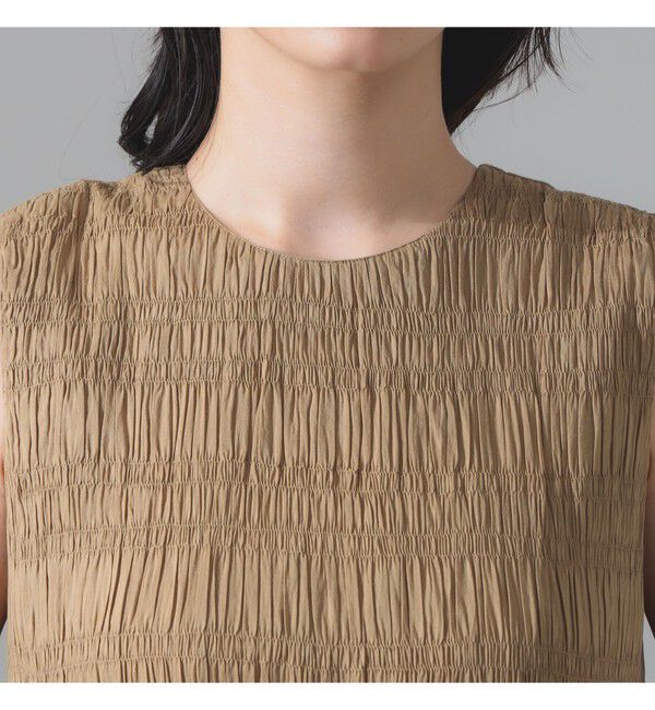 Demi-Luxe BEAMS 「ne Quittez pas / ボイル シャーリング ワンピース」|ワンピース|