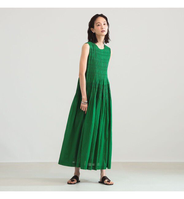 Demi-Luxe BEAMS 「ne Quittez pas / ボイル シャーリング ワンピース」|ワンピース|