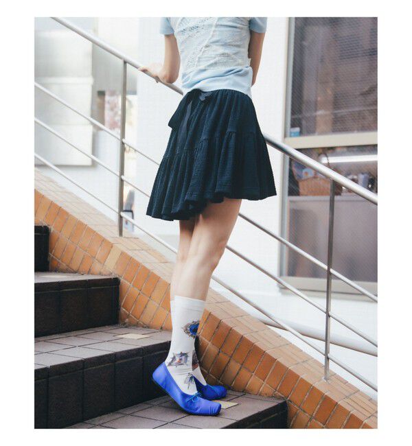 Ray BEAMS 「【別注】Anniel / サテン バレエ シューズ」|スニーカー|ROYAL