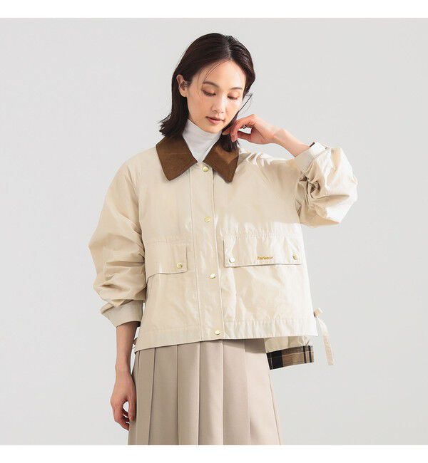 Demi-Luxe BEAMS 「Barbour / MEDLAND ジャケット」|ブルゾン・スタジャン|NATURAL