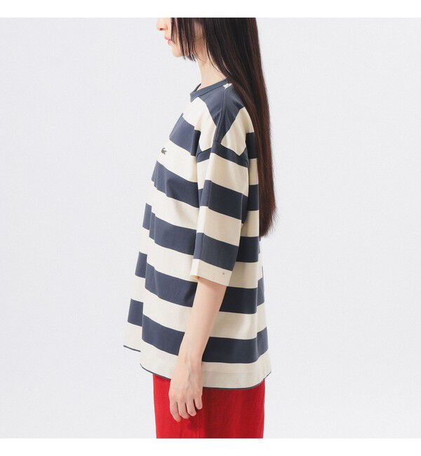 BEAMSBOY「【別注】LACOSTE / ボーダー Tシャツ」|Tシャツ・カットソー|