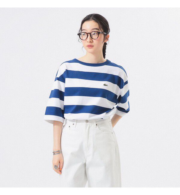 BEAMSBOY「【別注】LACOSTE / ボーダー Tシャツ」|Tシャツ・カットソー|F9F__MEHTHYLENE