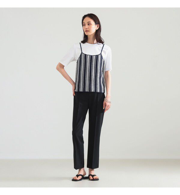 Demi-Luxe BEAMS 「Krochet / コットン クロシェ キャミソール」|ニット・セーター|