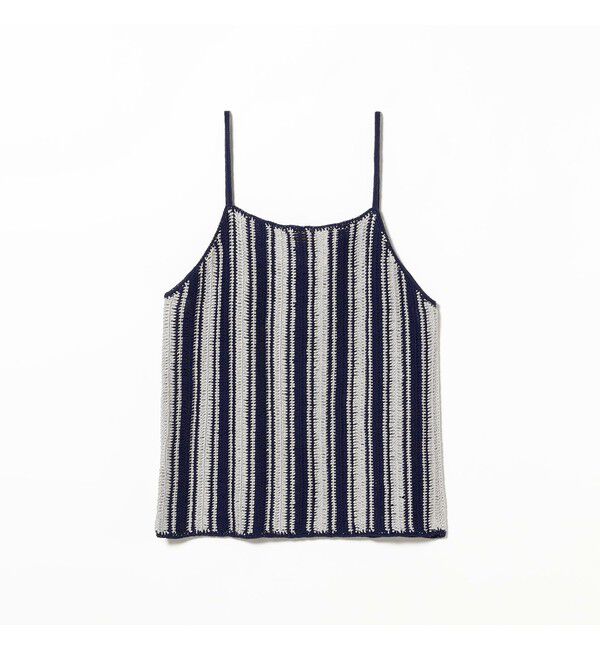 Demi-Luxe BEAMS 「Krochet / コットン クロシェ キャミソール」|ニット・セーター|