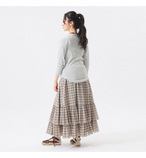 BEAMSBOY「リブ クルー 3/4」|Tシャツ・カットソー|