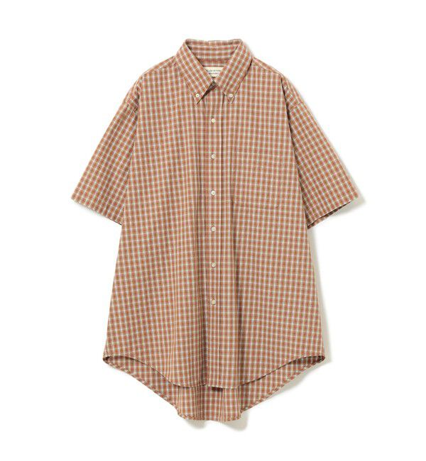 BEAMSBOY「ボーイ チェック ビッグ ボタンダウン シャツ」|シャツ・ブラウス|