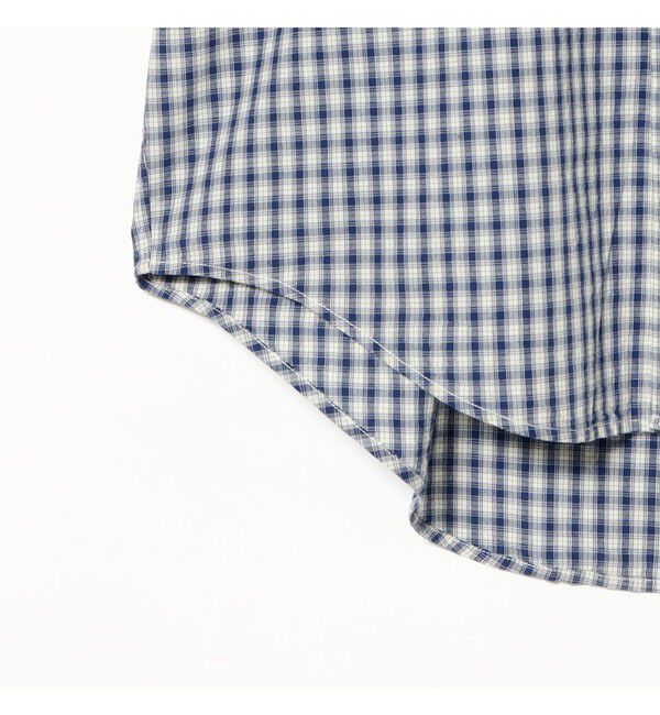 BEAMSBOY「ボーイ チェック ビッグ ボタンダウン シャツ」|シャツ・ブラウス|