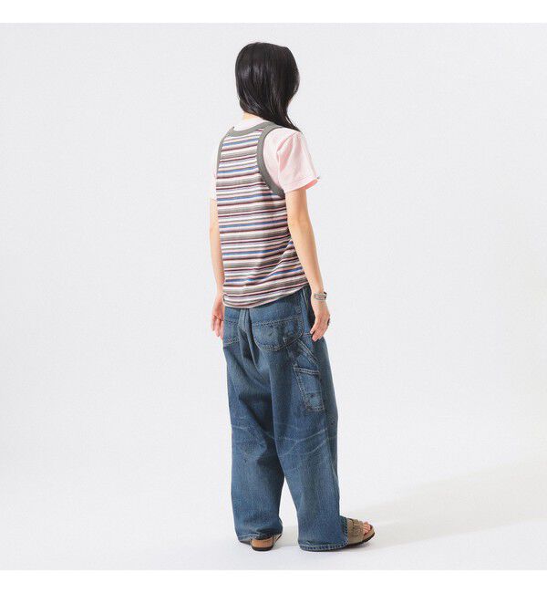 BEAMSBOY「マルチボーダー タンクトップ」|Tシャツ・カットソー|