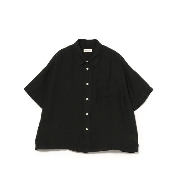 BEAMSBOY「リネン ソリッド ショートスリーブ」|シャツ・ブラウス|