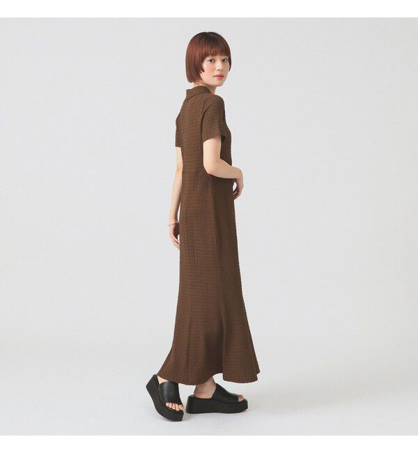 Ray BEAMS 「カット ジャカード マーメイド ワンピース」|ワンピース|