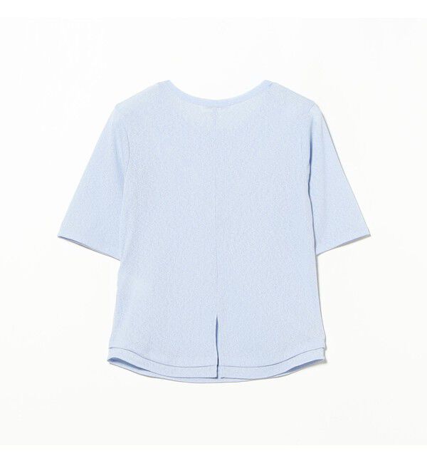 Ray BEAMS 「バックスリット カーブ ヘムTシャツ」|Tシャツ・カットソー|