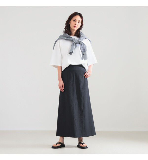 Demi-Luxe BEAMS 「AK+1 / フロント 切り替え スカート」|スカート|