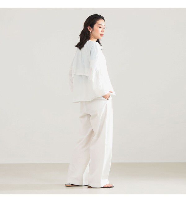 Demi-Luxe BEAMS 「AK+1 / エアリー ナイロン ブルゾン」|ブルゾン・スタジャン|