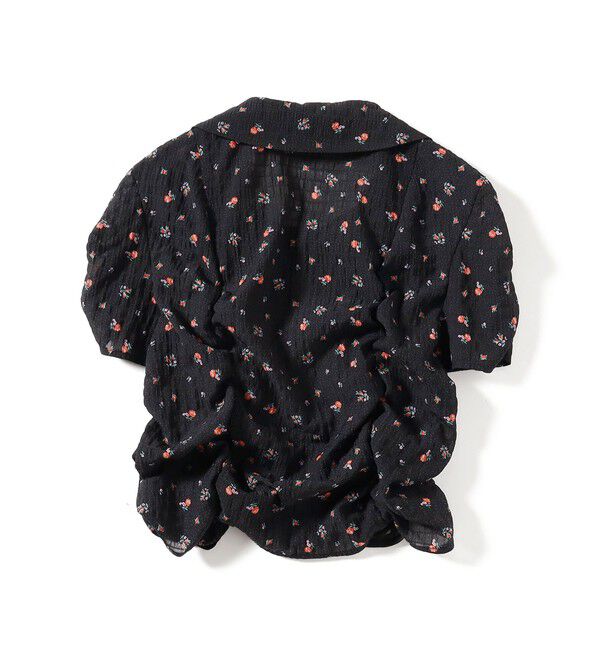 Ray BEAMS 「フラワー プリント シャーリング シャツ」|シャツ・ブラウス|