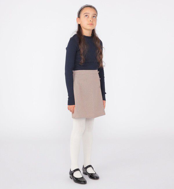 SHIPS KIDS「SHIPS KIDS:140～150cm / ラップ キュロット」|キュロット|