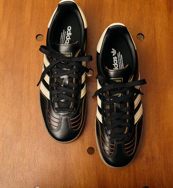 SHIPS「【SHIPS EXCLUSIVE】adidas: GAZELLE INDOOR LEATHER」|スニーカー|ブラック