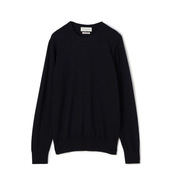 TOMORROWLAND MENS「TOMORROWLAND tricot スーパーカシミヤ クルーネックプルオーバー」|ニット・セーター|69 ネイビー