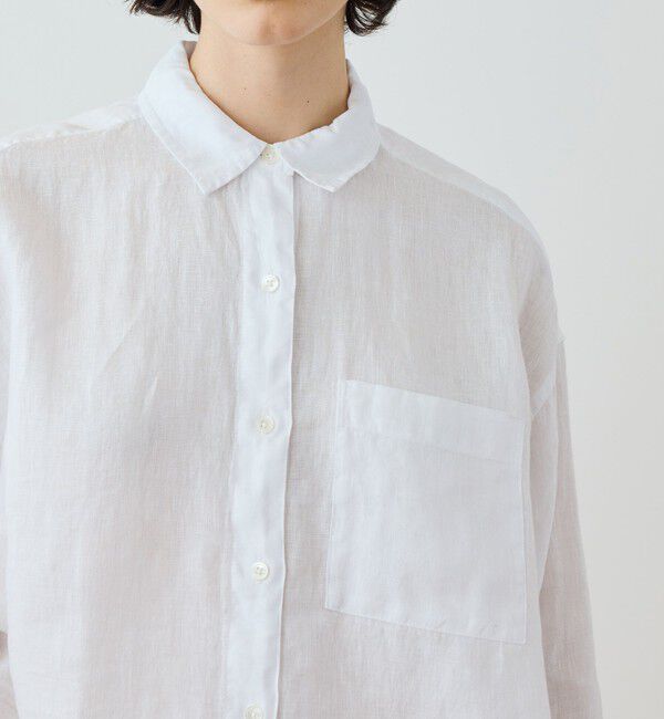JAMES PERSE「ライトウェイトリネン オーバーサイズドシャツ WKO3970」|シャツ・ブラウス|