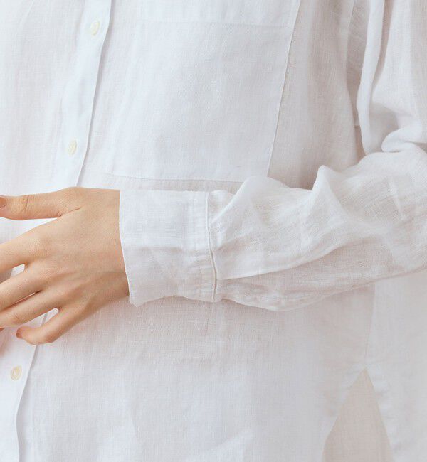 JAMES PERSE「ライトウェイトリネン オーバーサイズドシャツ WKO3970」|シャツ・ブラウス|