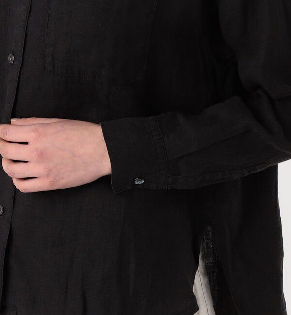 JAMES PERSE「ライトウェイトリネン オーバーサイズドシャツ WKO3970」|シャツ・ブラウス|