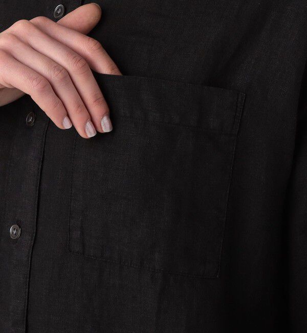 JAMES PERSE「ライトウェイトリネン オーバーサイズドシャツ WKO3970」|シャツ・ブラウス|